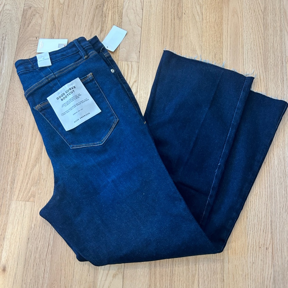 BNWT Good American Good Curve Bootcut